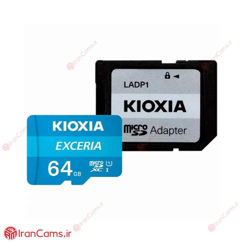 قیمت و خرید رم میکرو اس دی کیوکسیا MicroSD KIOXIA EXCERIA 64GB IRANCAMS.IR