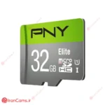 خرید کارت حافظه میکرو اس دی ارزان پی ان وای PNY Elite 32GB irancams.ir